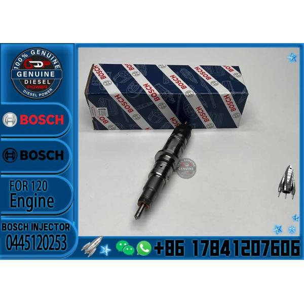 City Bus Diesel Engine Assembly Spare Parts Fuel Injector Nozzle 0433172205 5263313 0445120253