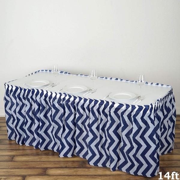 Black Stripe Modern Plain Style Square table skirt Party Event Supplies Decoration table Skirt