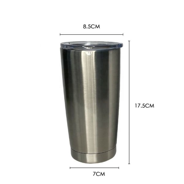 Sublimation Stainless Steel Tumbler 20oz Coffee Travel Mug Cups Insulated Double Wall Blank Sublimation Tumbler