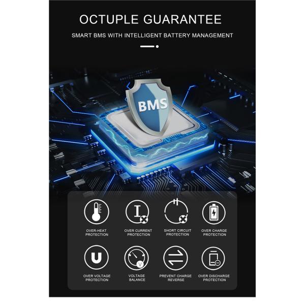 48v 30ah Lifepo4 Battery Pack Electric Forklift Li Ion Rechargeable Battery