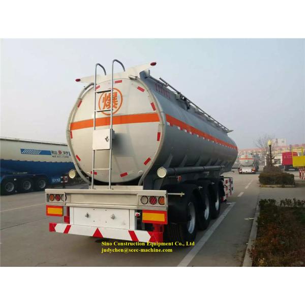 40000L Heavy Duty Semi Trailers Fuel Tank Semi Trailer For Diesel And Oil