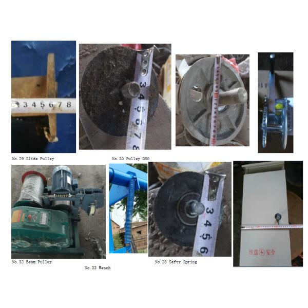 Single Structure Construction Hoist Building Material Steel Wire Capacity 2000Kg 2 Tons