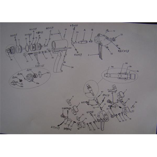 Lightweight Polyurethane Foam Spray Gun All Steel Hybrid Head With Manual Switch Valve