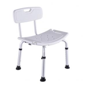 Quality Six Suction Cup Non-Slip Foot Pad Height Adjustable Shower Chair Bath Bench for sale