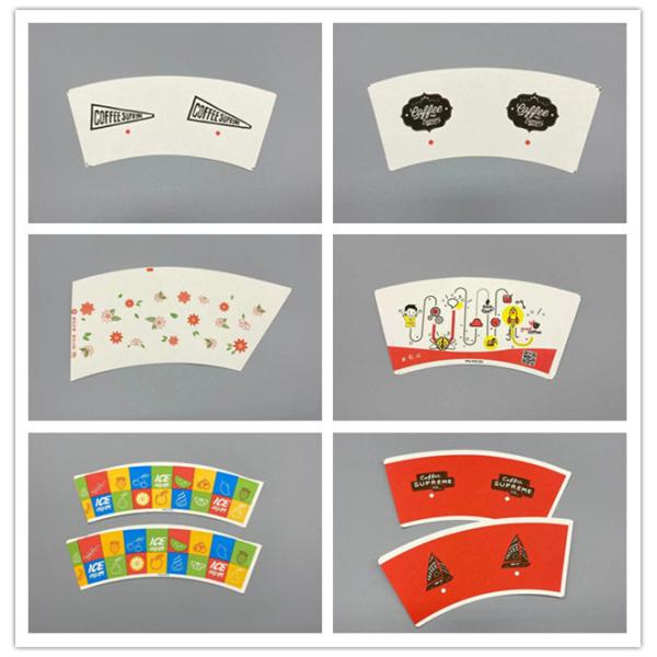 FSC Flexo Paper Cup Raw Material 230gsm PE Coated Paper Cup Blank