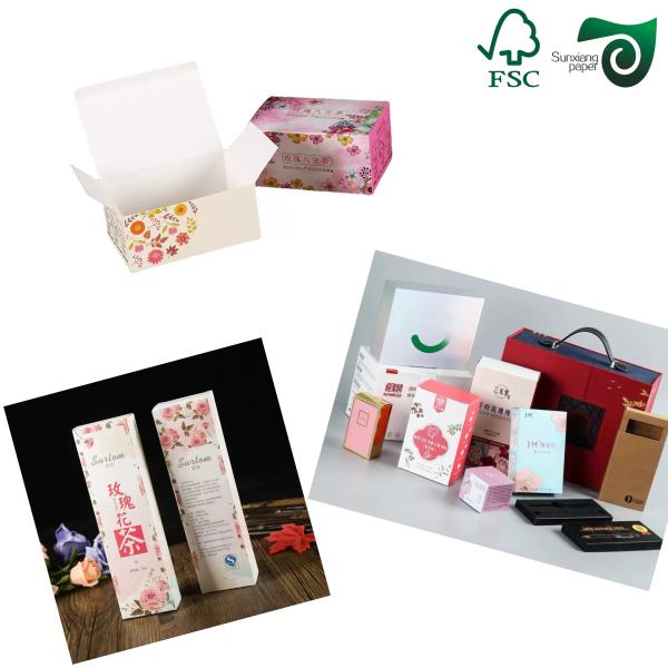 300gsm Folding Box Board 70cm 100cm Exceptional Stiffness For Premium Packaging Boxes