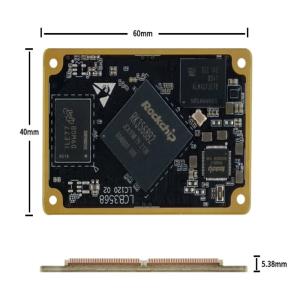 Quality RK3568 Computer On Module SOM Arm System On Module PCIe2.1/SATA3.0/USB3.0/QSGMII for sale