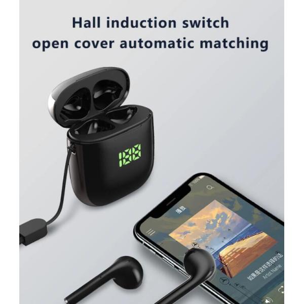 Stereo Sound ABS BT5.0 Wireless Bluetooth Earphone