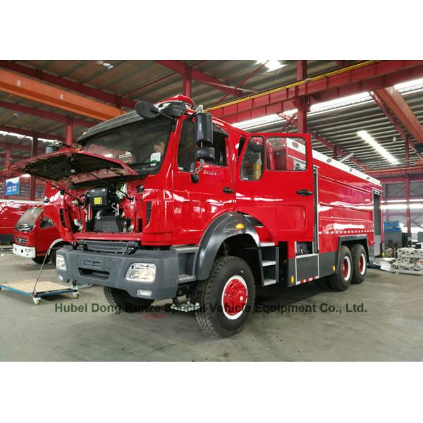 Beiben 2534 RHD /LHD Fire Fighting Water Foam Truck Off Road-6x6 AWD Vehicle EURO3/5