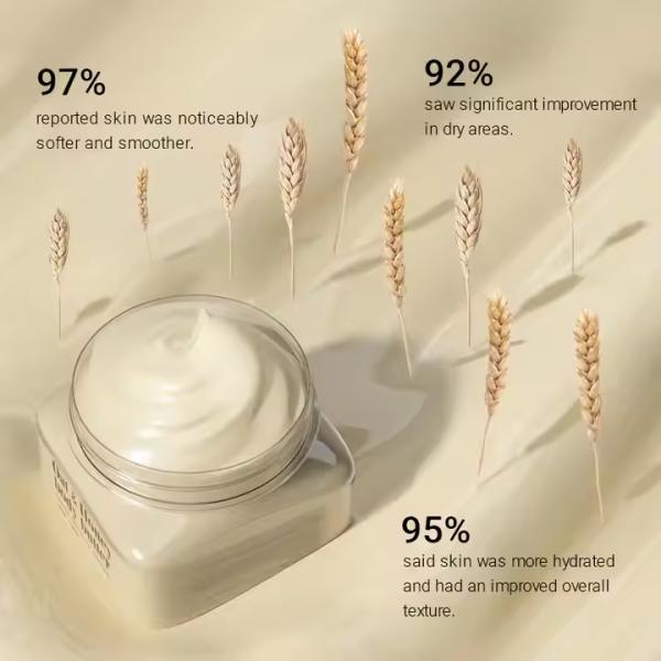 Organic Oatmeal & Honey Whipped Body Butter Ultra Hydrating Moisturizing Lotion for Smooth Skin