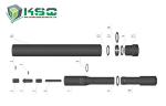 Custom DTH Drilling Tools high strength alloy steel DTH330-03 Check Valve Dart