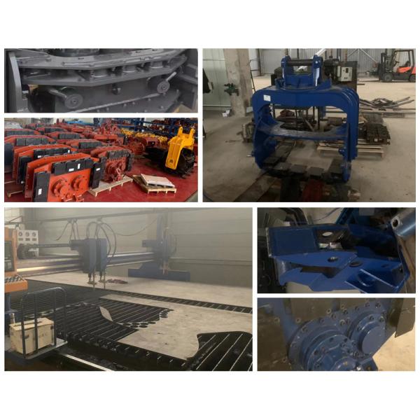 OEM Sheet Pile Driver For Excavator Q345B Vibrating Sheet Pile Hammer