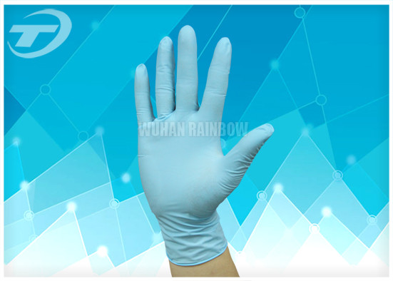 Surgical Powder Free Latex Gloves , High Tensile Strength Nitrile Medical Gloves