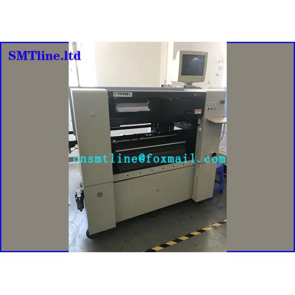 1.2m Pcb Led Smt Machine , Yamaha YV100II Pick And Place Machine With Manu Tray Feeder