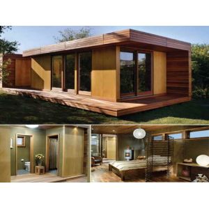 Anti Earthquake Prefabricated Steel House House / Flat Pack Container