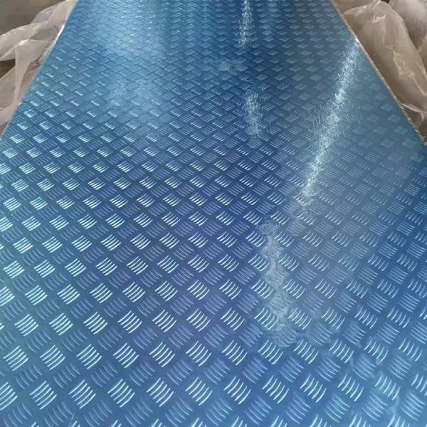Embossed Aluminum Checkered Plate 1mm 2 Thick Anodized 1 Inch 3003 6061 T6