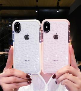 Quality Iphone XS Max Shockproof Phone Cases Diamond 3D Anti-Skid Shatter Resistant for sale