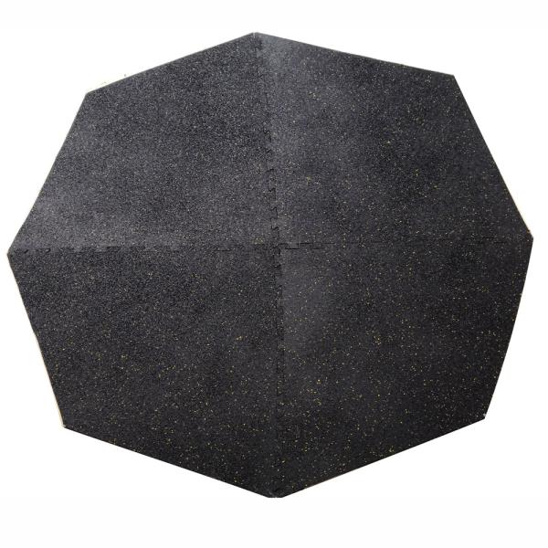 1000*600mm Rubber Gym Mats Black Grounding Earthing Mat Anti Slip