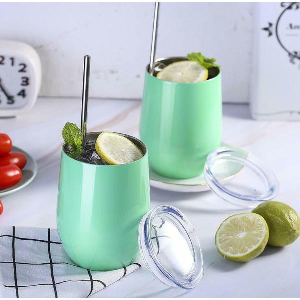 220ml Stainless Steel Stemless Wine Tumblers