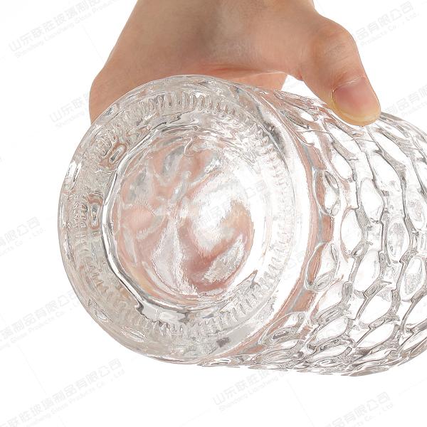 Customized Color 500ml Clear Glass Decanter Wine Bottle for Wine Tasting Vacations