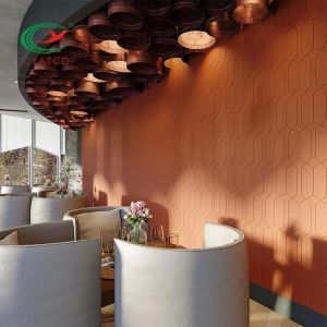 Quality Multiscene Acoustic Felt Wall Panels Flavorless Soundproof Polyester Fiber for sale