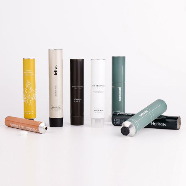 Empty Aluminum Hand Cream Tube Skin Care Soft Squeeze Tube