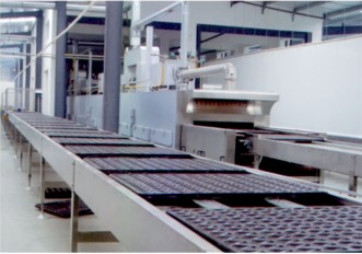 Full Automatic Custard Pie Cake Production Line, Cup Cake Production Machine, Layer Cake Processing Line Equipment 3