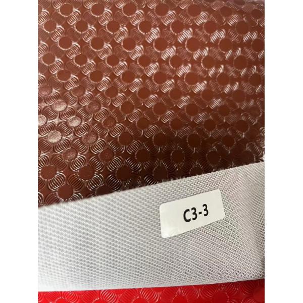 100%Polyester colorful PVC for sofa support customized PVC For home