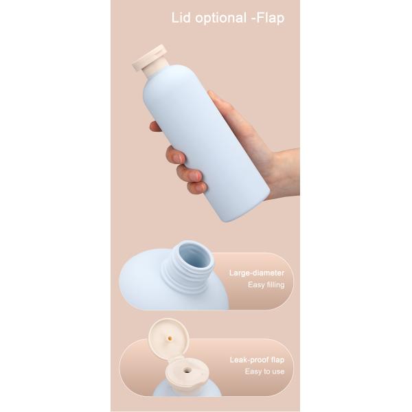 Acceptable Logo HDPE Collar Empty Cosmetic Tube Container for Shampoo and Lotion