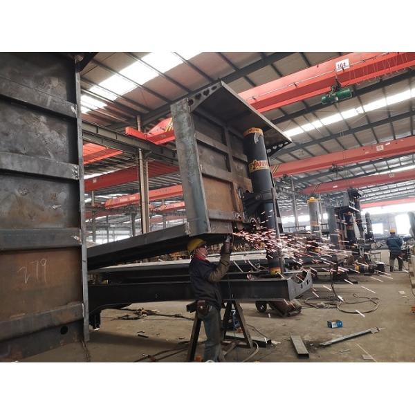 60 Tons 2 Axles Cargo Super Link Semi Trailer Delivery for Sands and Stones