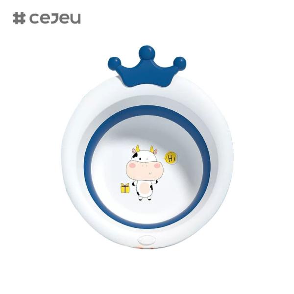 CJ-JC1141,PP+TPEFoldable，baby wash basin,One key folding, convenient storage, anytime, anywhere available
