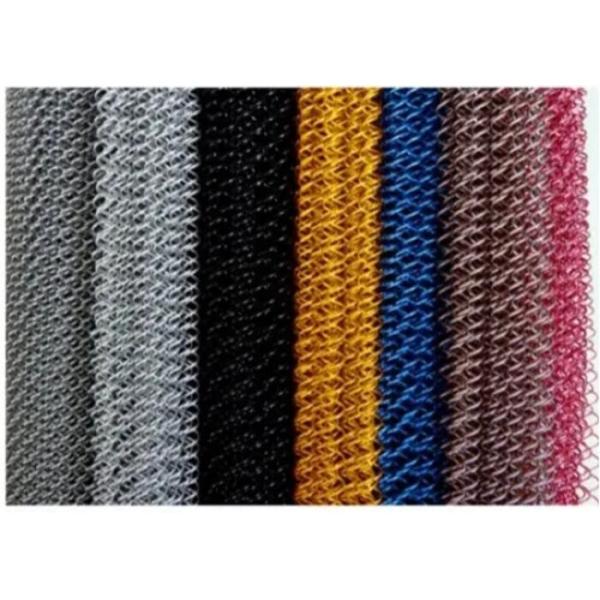 Solid Metal Decorative Mesh Curtain Coil Chain Link Drapery Multi Coloured