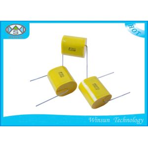 Quality Axial Polypropylene Metallized Polyester Film Capacitor CBB20T With High Capacitance for sale