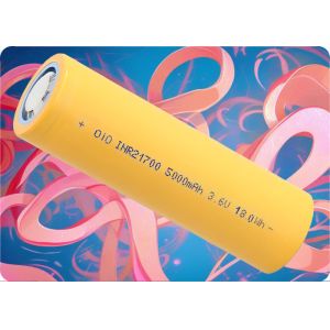 21700 3.6V 5000mAh 40A Li-Ion Battery 500 Cycles