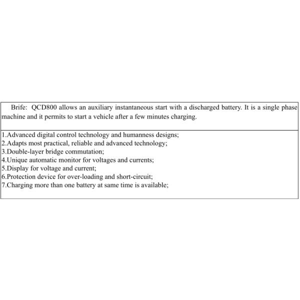 Battery charger&booster(For AUTO battery charging or semi-start)