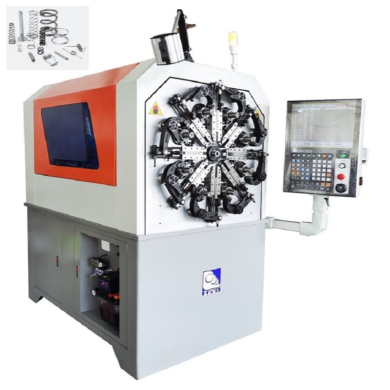 Quality Automatic Spring Making Machine , CNC Cam Wire Forming Machine With Wire Rotary for sale