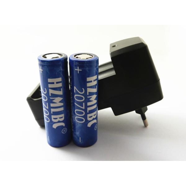 EU Plug 2 Dual 3.7 V Li Ion Battery Charger For Vapes 18650 20700 Lithium Ion Cells