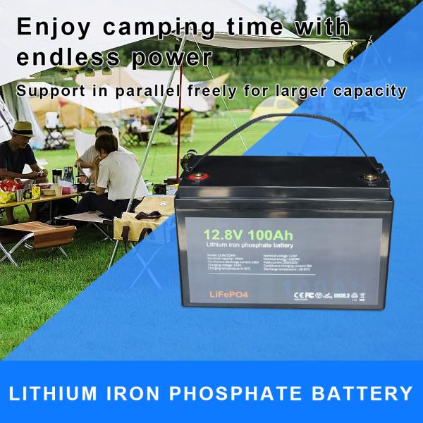 12.8V 100Ah LFP Battery Pack Compact Size For Golf Cart RV OEM/ODM Welcome