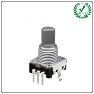 Quality encoders rotary ec12 small rotary encoder push-pull-schalter with insulated shaft volume control rotary encoder switch for sale