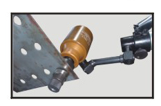 MAP-8 hydraulic punch driver tool, portable handheld hydraulic hole punch tool set, jeteco tools brand