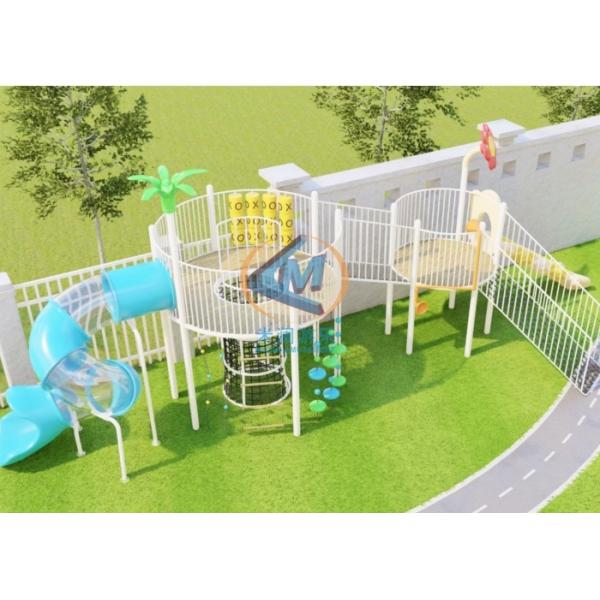 Land Park Outdoor Playground Equipment Durable For Private Usage