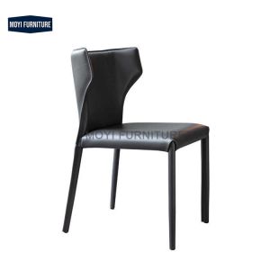 Office Building Luxury Italian Style Marble Dining Table Set Nordic Design