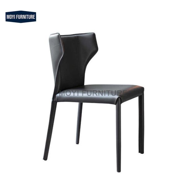 Office Building Luxury Italian Style Marble Dining Table Set Nordic Design