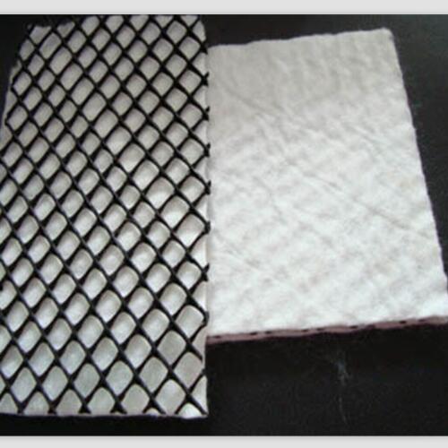 Two - Dimensional Geocomposite HDPE Geonet With 200GSM PET Nonwoven Geotextile