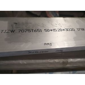Quality Custom 7075 T651 Aluminum Sheet Plate 50mm Thickness High Strength for sale
