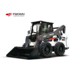 Quality Lithium Battery Powered Skidsteer Loader 0.5m3 Bucket Electric 1880mm for sale