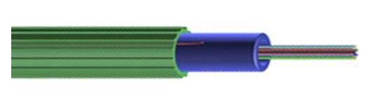 2~24 Core Super Mini UniTube Air Blown Fiber Optic Cable