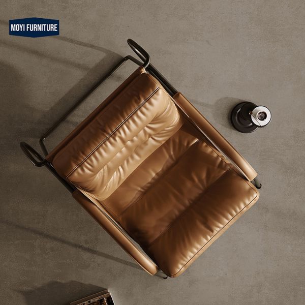 Home Furniture Synthetic Leather Recliner Chair Luxury Chesterfield Designer Lounge Chair Living Room Comfortable Design