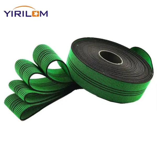 Buy Sofa Furniture Elastic Webbing Tape Polyester PP High Elasticity Belt at wholesale prices