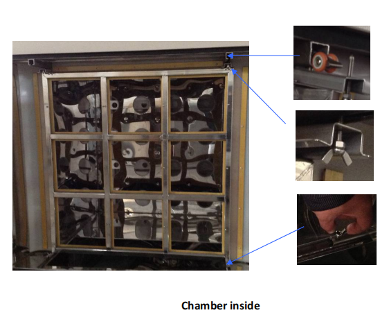 Laminated Glass Radiation Test Chamber UV Aging Test Chamber EN ISO 12543-4-2011